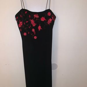 size 4 long dress